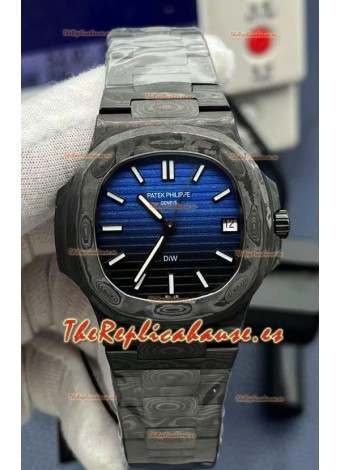 Patek Philippe Nautilus 5711 Edición DiW Carbono/Ceramica Reloj Réplica Suizo a Espejo 1:1