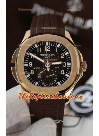 Patek Philippe Super Clone Aquanaut 5164R Oro Rosado Reloj Réplica Suizo