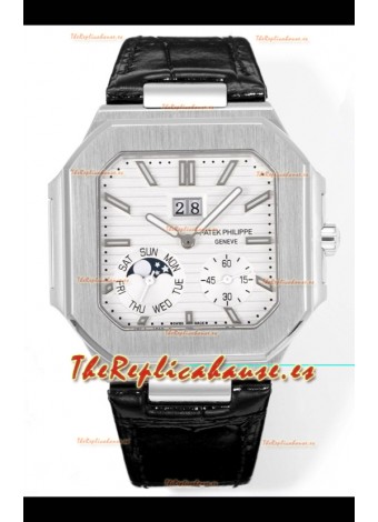 Patek Philippe Cubitus 5822 904L Caja Acero Dial Blanco Reloj Réplica Suizo