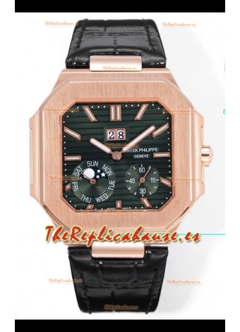 Patek Philippe Cubitus 5822 Caja Oro Rosado Dial Marrón Reloj Réplica Suizo
