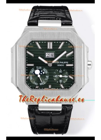 Patek Philippe Cubitus 5822 Caja Acero 904L Dial Verde Reloj Réplica Suizo