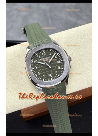 Patek Philippe Aquanaut Super Clone 5168G Dial Verde Reloj Réplica Acero 904L