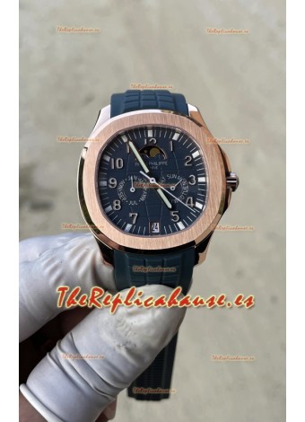 Patek Philippe Super Clone Aquanaut 5261R Réplica Suiza en Oro Rosado - Edición Espejo 1:1