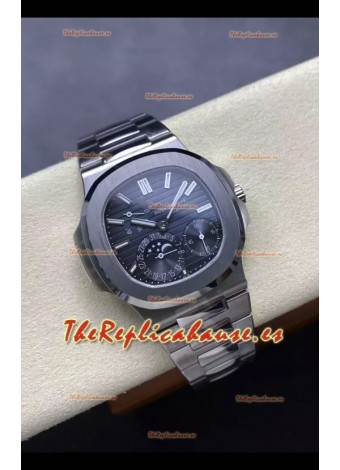 Patek Philippe Nautilus Super Clone 5712/1A 1:1 Quality Reloj Réplica Suizo en Dial Gris