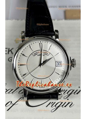 Patek Philippe Calatrava Super Clone 5153G Dial Blanco Reloj en Movimiento Suizo