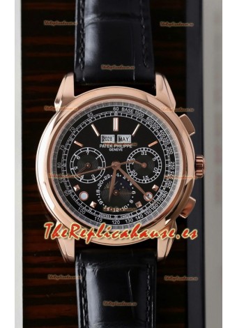 Patek Philippe Grand Complications 5270 Reloj Réplica Suizo Caja en Oro Rosado