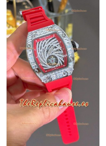 Richard Mille RM51-02 Reloj Caja Acero Inoxidable en Movimiento Automático Moissanitas