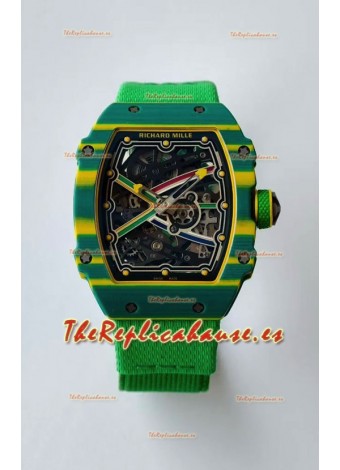 Richard Mille Super Clone RM67-02 Wayde Van Niekerk NTPT VAF Reloj Réplica