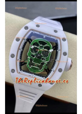 Richard Mille RM052-01 Reloj Edición Skull Genuino Tourbillon en Caja de Cerámica