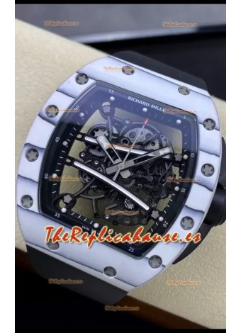 Richard Mille 61-01 Yohan Blake Genuino Movimiento Tourbillon Reloj Réplica Espejo 1:1