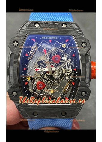 Richard Mille RM27-04 Caja Fibra de Carbono Reloj Réplica Suizo 1:1