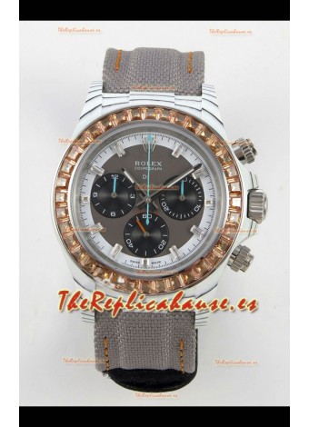 Rolex Daytona Super Clone DiW Blanco Edición CarboQuartz Reloj Réplica Suizo