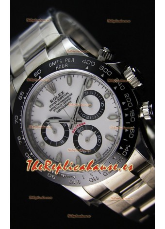 Rolex Cosmograph Daytona 116500LN Movimiento Original Cal.4130 Dial Blanco - Último Reloj de Acero 904L