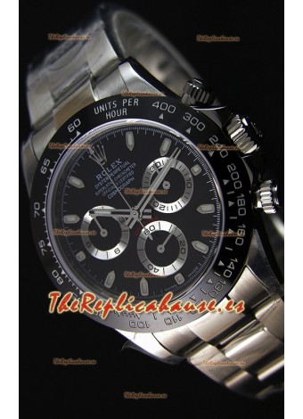 Rolex Cosmograph Daytona 116500LN Movimiento Original Cal.4130 Dial Negro - Último Reloj de Acero 904L