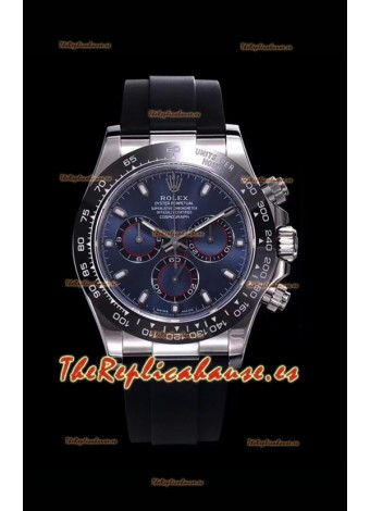 Rolex Daytona 116509 Reloj de Acero 904L a espejo 1:1 - Oro Blanco Movimiento Original Cal.4130