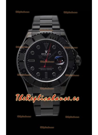 Rolex Yachtmaster Blackout Edition Reloj Réplica Suizo 1:1