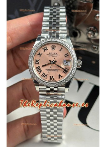 Rolex Super Clone Datejust ETA 2688 Movement 31MM Reloj Caja Acero Inoxidable Dial Champange