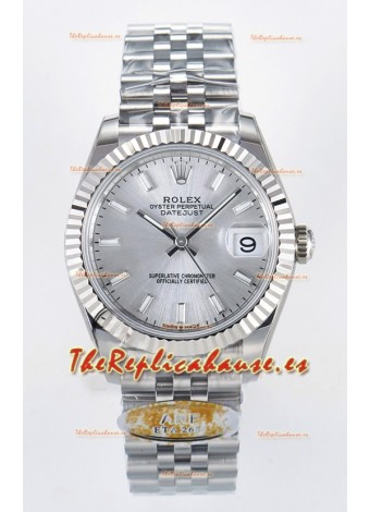 Rolex Super Clone Datejust ETA 2688 Movement 31MM Reloj Acero Inoxidable Caja y Dial