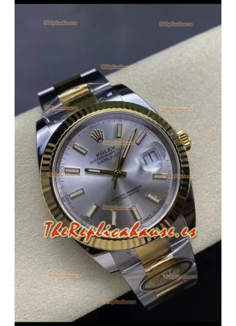 Rolex Datejust M126333 41MM ETA3235 72 Horas Energía Steel Dial Oyster Réplica Espejo 1:1 Oro Amarillo Aceor 904L