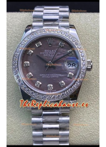 Rolex Datejust 178384 31MM Reloj Réplica Suizo Acero 904L  - Replica a Esoejo