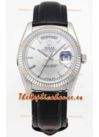 Rolex Day Date Reloj Caja Acero 904L con Dial en Acero 36MM - Calidad Espejo 1:1