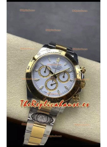 Rolex Daytona Super Clone M126503 Oro Amarillo Dos Tonos Movimiento Original Cal.4131