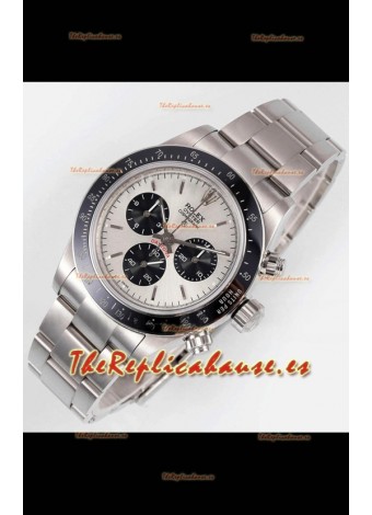 Rolex Daytona Super Clone BLAKEN Paul Newman Dial Acero Reloj Réplica Suizo - Movimiento 4130