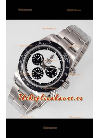 Rolex Daytona Super Clone BLAKEN Paul Newman Dial Blanco Reloj Réplica Suizo - Movimiento 4130