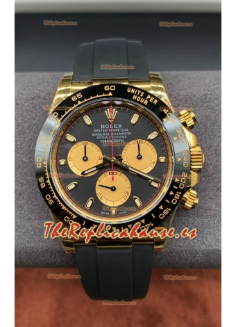 Rolex Daytona Super Clone M126518 Movimiento Original Cal.4131 Oro Amarillo Dial Gris