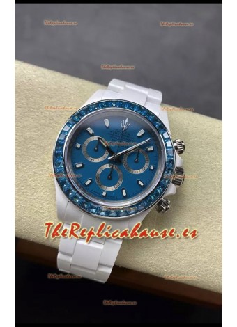 Rolex Daytona AET Remould Dial Azul Oscuro Correa Cerámica Completa en Movimiento Cal.4130