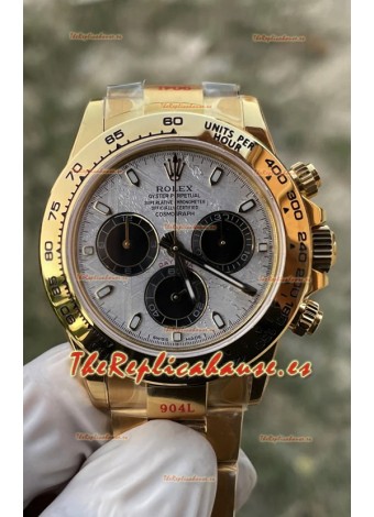 Rolex Daytona Super Clone 116519LN Dial Meteorito Movimiento Cal.4131 - Caja Oro Rosado