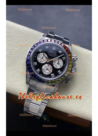 Rolex Daytona Super Clone 116509 Acero Inoxidable Espejo 1:1 Movimiento Cal.4131 Reloj Réplica