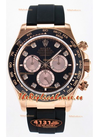 Rolex Cosmograph Daytona M126515 Oro Rosado Movimiento Original Cal.4131 - Reloj Acero 904L
