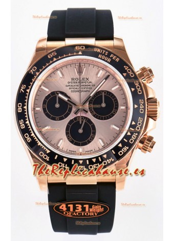 Rolex Cosmograph Daytona M126515 Caja y Dial Oro Rosado Movimiento Original Cal.4131