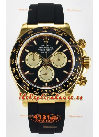 Rolex Cosmograph Daytona M126518 Oro Amarillo Dial Negro Movimiento Original Cal.4131
