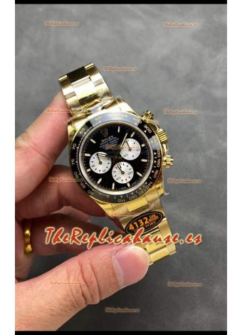 Rolex Cosmograph Daytona M126518LN Oro Amarillo Dial Negro Movimiento Original Cal.4132