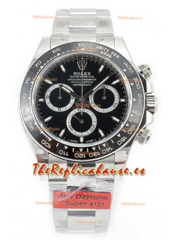 Rolex Cosmograph Daytona 126500 Dial Negro Movimiento Cal.4131 - Reloj Acero 904L