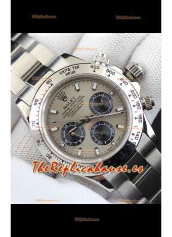 Rolex Daytona Movimiento Japonés Reloj Réplica en Dial Gris 