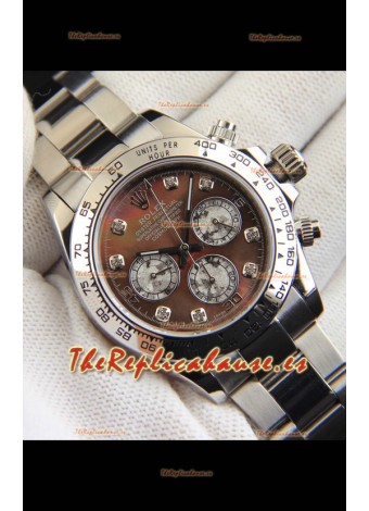 Rolex Daytona Movimiento Japonés Reloj Réplica en Dial Madre Perla 