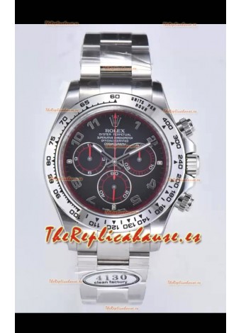 Rolex Cosmograph Daytona M116519 Movimiento Original Cal.4130 - Reloj Acero 904L Dial Negro