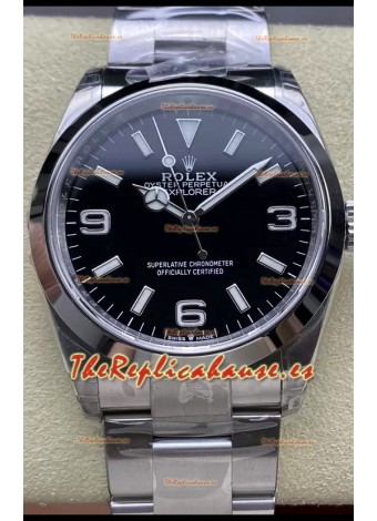 Rolex Explorer I M124270 Dial Negro 36MM - Acero 904L en Movimiento ETA 3230