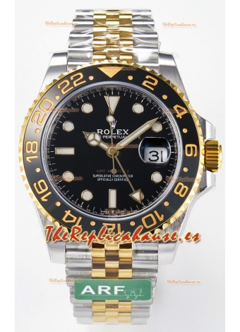 Rolex GMT Masters II Super Clone M126713GRNR Movimiento Cal.3285 Réplica Suiza - Reloj Ultimate Acero 904L