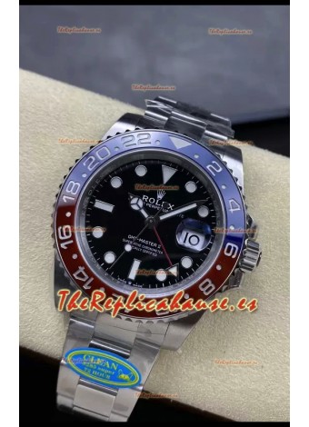 Rolex GMT Masters II m126710BLRO PEPSI Movimiento Cal.3285 Réplica Suiza - Reloj Acero 904L Ultimate