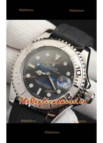 Rolex Yachtmaster Acero Inoxidable Japones Reloj Réplica- 40MM Dial Gris