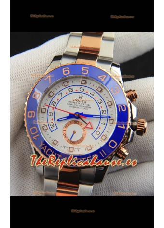 Rolex Yachtmater II Movimiento Japonés Reloj Réplica44M Acero Inoxidable