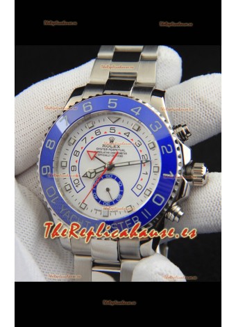 Rolex Yachtmater II Movimiento Japonés Reloj Réplica44M Acero Inoxidable