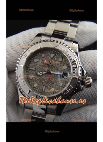 Rolex Yachtmaster Acero Inoxidable Japones Reloj Réplica- 40MM - Dial Gris 