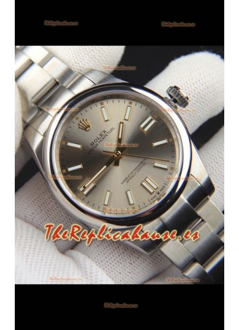 Rolex Oyster Perpetual Movimiento Japonés Reloj Réplica41MM - Dial Gris