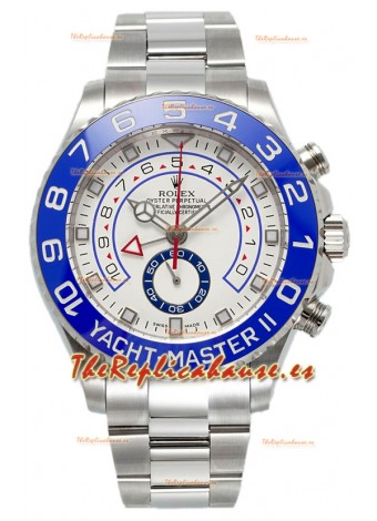 Rolex Yachtmaster II Acero Inoxidable Ref.116680 Reloj Réplica Espejo 1:1 Acero 904L