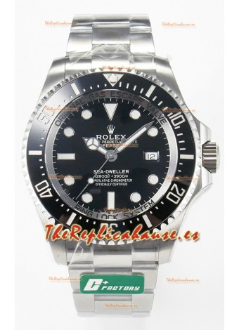 Rolex Sea-Dweller Deepsea Super Clone 126660LN Reloj Réplica Suizo Réplica Espejo 1:1 en Caja Acero 904L